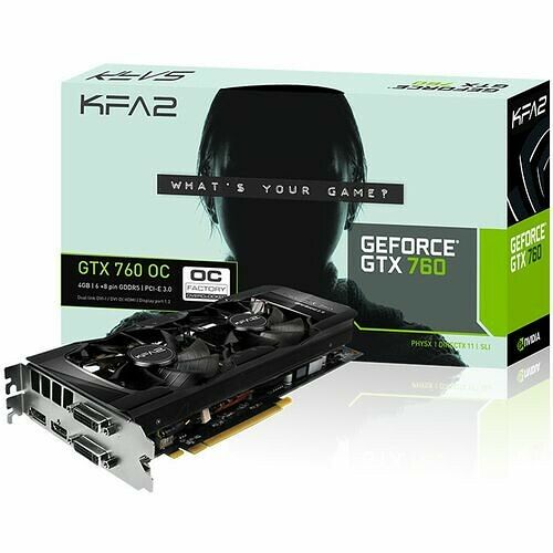 KFA² GTX 760 OC, 4 Go