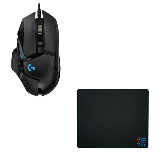 Logitech G502 HERO - RGB + G240