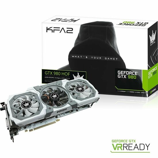 KFA2 GeForce GTX 980 HOF, 4 Go