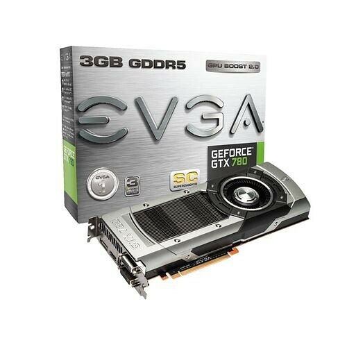 Carte graphique EVGA GeForce GTX 780 Superclocked, 3 Go