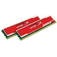 Kit Dual Channel DDR3 Kingston HyperX Blu XMP, 2 x 4 Go, PC3-12800 CAS 9, Rouge