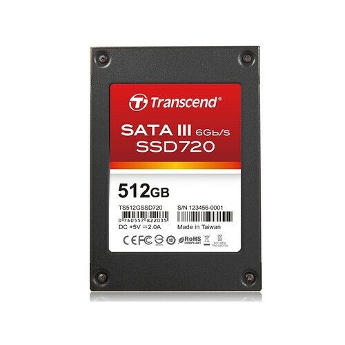 SSD Transcend SSD720, 512 Go, SATA III