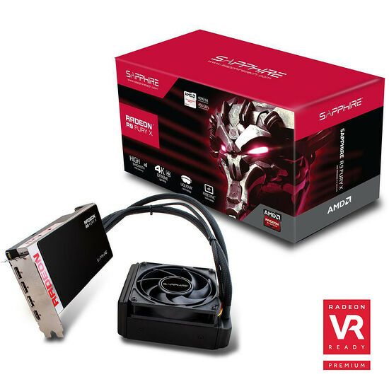 Sapphire Radeon R9 Fury X, 4 Go HBM