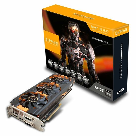 Sapphire Radeon R9 290 Tri-X OC (UEFI), 4 Go
