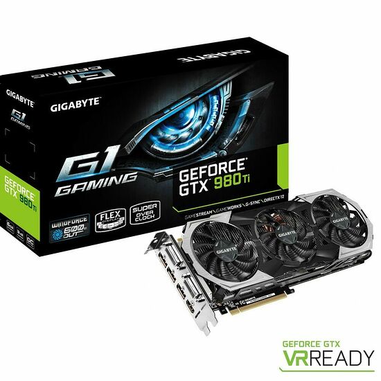 Gigabyte GeForce GTX 980 Ti G1 GAMING, 6 Go