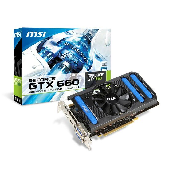 Carte graphique MSI GeForce GTX 660 OC, 2 Go