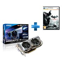 Carte graphique MSI GeForce GTX 560 Ti Twin Frozr II/OC, 1 Go + Jeu