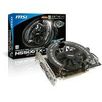 Carte Graphique MSI GeForce GTX 550 Ti OC, 1 Go, Cyclone II