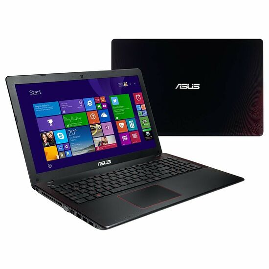 Asus R510JK-DM087H, Rouge et Noir, 15.6" Full HD