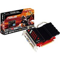 Carte graphique Asus Radeon HD 6670 DirectCU Silent, 1 Go