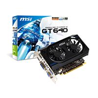 Carte graphique MSI GeForce GT 640, 1 Go