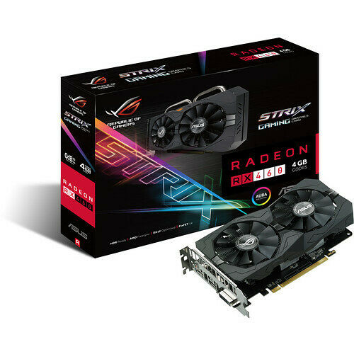 Asus Radeon RX 460 ROG STRIX, 4 Go