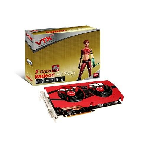 Carte graphique VTX3D Radeon HD 7950 OC X-Edition, 3 Go