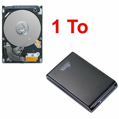 Seagate Momentus SpinPoint M8, 1 To + Boitier USB 2.0