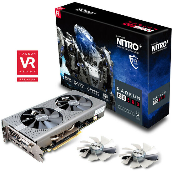 Sapphire Radeon RX 580 NITRO+ LE, 8 Go