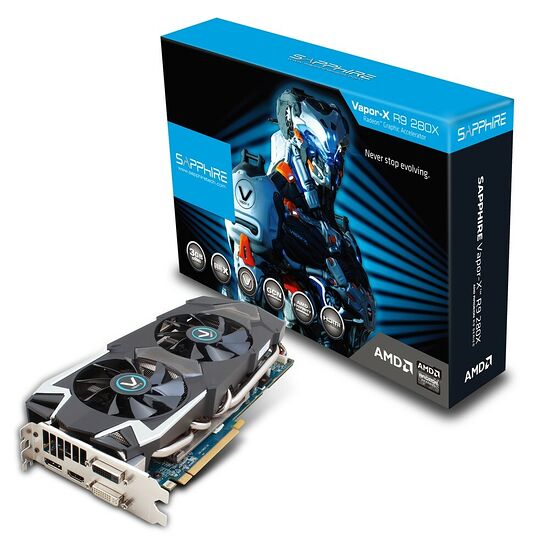 Carte graphique Sapphire Radeon R9 280X OC Vapor-X, 3 Go