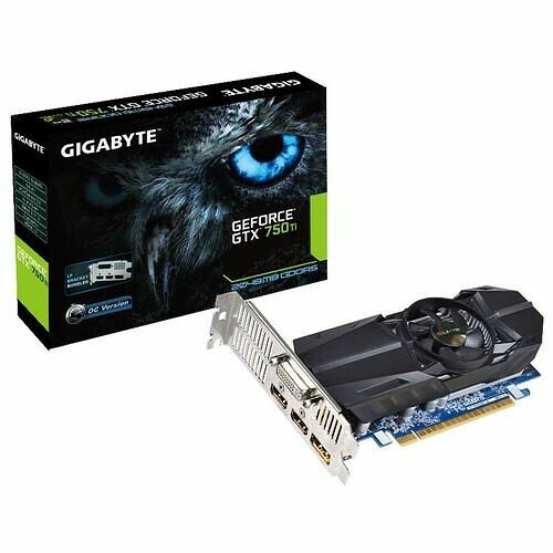 Gigabyte GeForce GTX 750 Ti OC, 2 Go