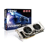 Carte graphique MSI Radeon HD 5850 Twin Frozr II, 1 Go