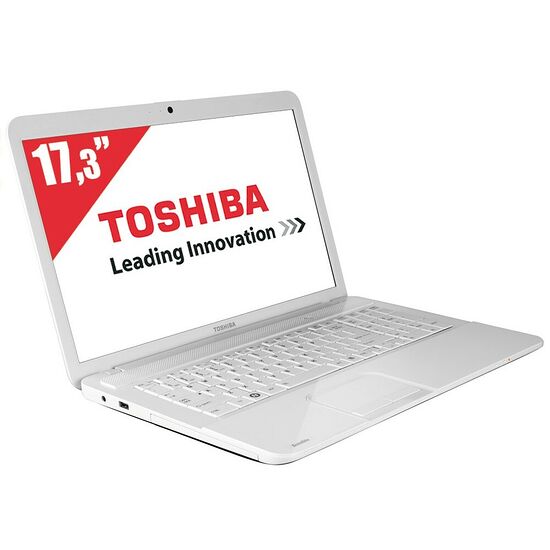 PC Portable Toshiba Satellite C875D-107, 17.3", Blanc