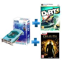 Carte graphique HIS Radeon HD 6870 IceQ X Turbo, 1 Go + Dirt 3