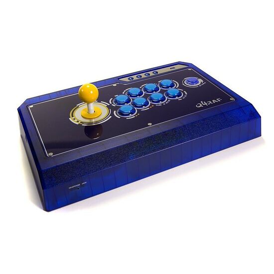 Stick arcade Qanba Q4RAF 3 in 1 - Edition limitée Ice Blue - PS3 / PC / Xbox 360