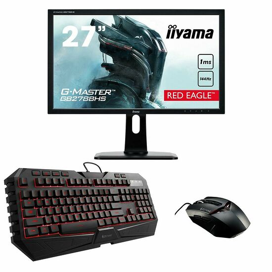 Iiyama G-Master GB2788HS-B1 FreeSync + Cooler Master CM Storm Octane (AZERTY)
