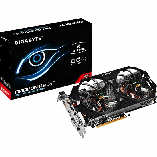Gigabyte Radeon R9 380 WindForce 2 OC, 2 Go