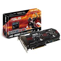 Carte graphique Asus Radeon HD 6950 DirectCU II, 1 Go