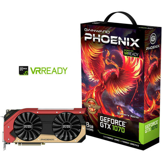 Gainward GeForce GTX 1070 Phoenix Golden Sample, 8 Go