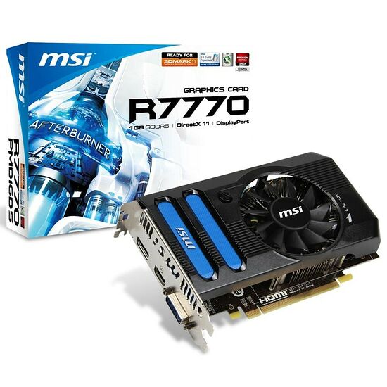 Carte graphique MSI Radeon HD 7770, 1 Go