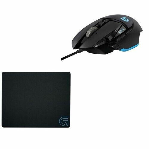 Pack Gaming Logitech, Souris G502 Proteus Core + Tapis G240 Cloth Gaming