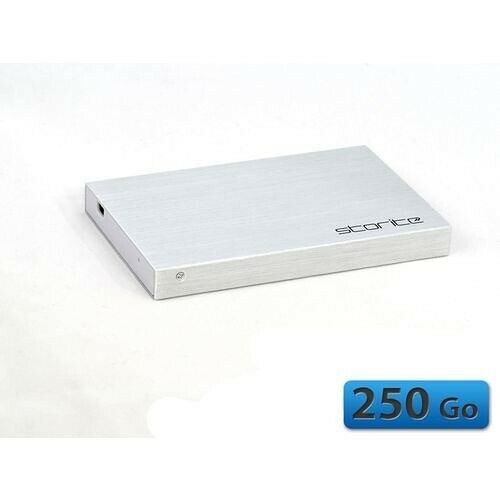 Disque dur externe 250 Go, Gris, TopAchat