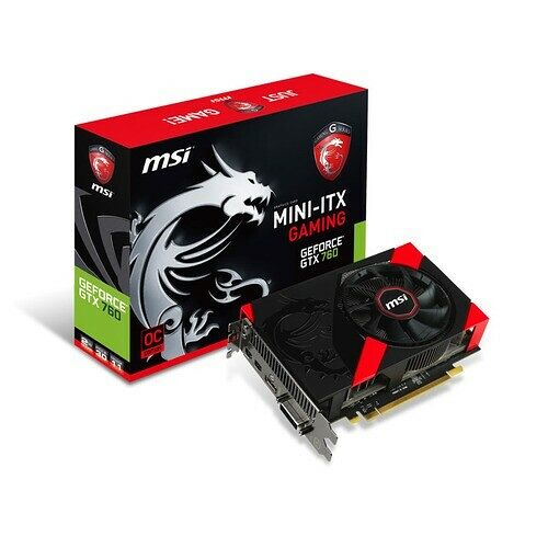 Carte graphique MSI GeForce GTX 760 GAMING ITX, 2 Go