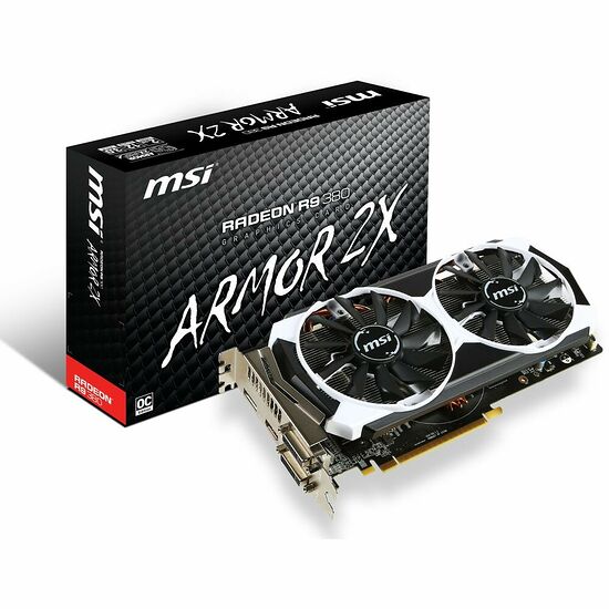 MSI Radeon R9 380 2GD5T OC, 2 Go