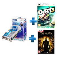 Carte graphique HIS Radeon HD 6970 IceQ Turbo, 2 Go + Dirt 3