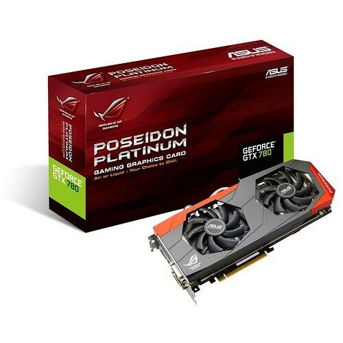 Carte graphique ASUS ROG GeForce GTX 780 Poseidon Platinum, 3 Go