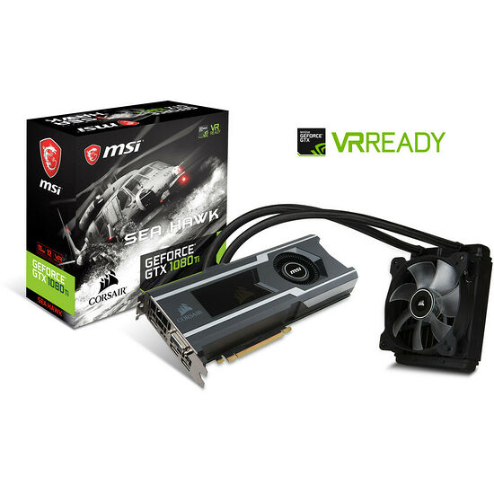 MSI GeForce GTX 1080 Ti SEA HAWK X, 11 Go