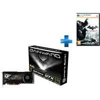 Carte graphique Gainward GeForce GTX 560 Ti Phantom, 2 Go + Batman Arkham City