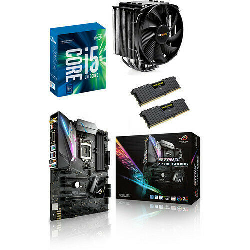 Kit d'évo Core i5-7600K + Asus STRIX Z270E GAMING + Dark Rock 3 + 16 Go