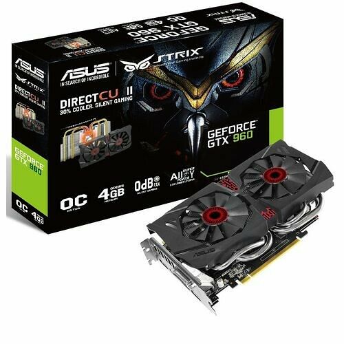 Asus GeForce GTX 960 STRIX DirectCU II, 4 Go