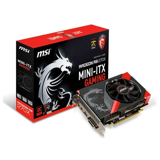 Carte graphique MSI Radeon R9 270X GAMING 2G ITX, 2 Go