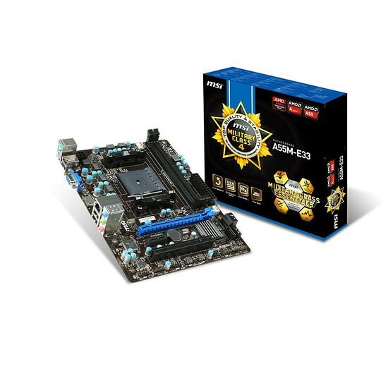 Carte mère MSI A55M-E33 (FM2+)