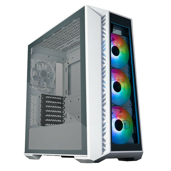 Cooler Master MasterBox MB520 TG ARGB - Blanc