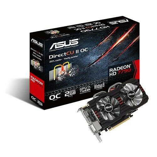 Carte graphique Asus Radeon HD 7790 Direct CU II OC, 2 Go