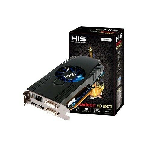 Carte graphique HIS Radeon HD 6870, 1 Go