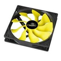 Ventilateur Akasa Viper, 140mm, Jaune