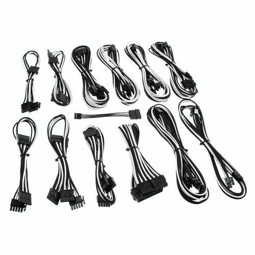 CableMod B-Series Dark Power Pro, Noir/Blanc