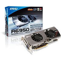 Carte graphique MSI Radeon HD 6950 Twin Frozr III PE/OC, 2 Go