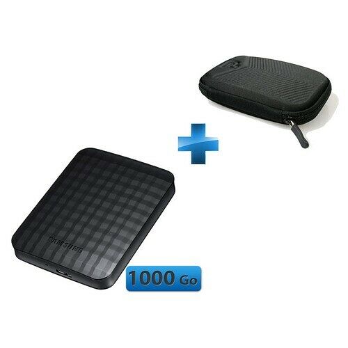 Samsung  M3 HX-M101TCB/G2, 1 To, Noir + Housse