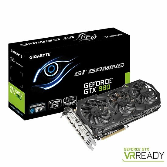 Gigabyte GeForce GTX 980 G1 GAMING, 4 Go